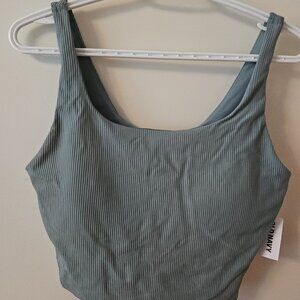 Old Navy Ribbed Tank Teal